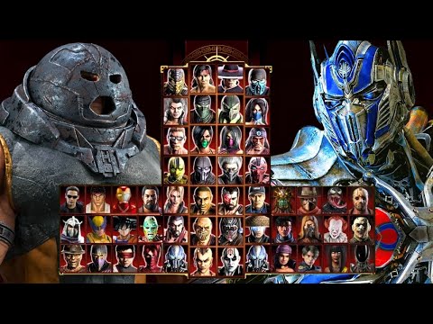 Mortal Kombat 9 - JUGGERNAUT & OPTIMUS PRIME - Expert Tag Ladder - Gameplay @(1080p) - 60ᶠᵖˢ ✔