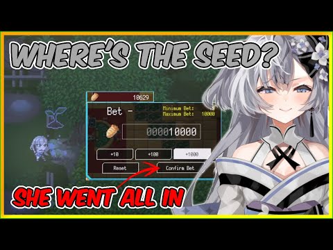 Zeta got distracted while searching for seeds 【Hololive / Vestia Zeta】