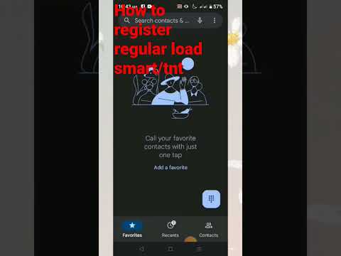 How to register regular load smart/tnt#howtoregisterload #smart/TNT? #regusterdata