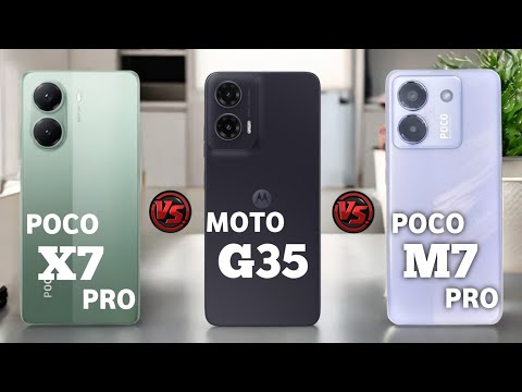 Poco X7 pro V/S Motorola Moto G35 V/S Poco M7 pro 5G #pn59tech