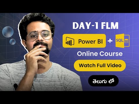 FLM Power BI & SQL Online Training | Day 1 Live Recording