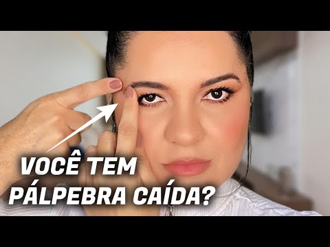 VOCÊ TEM PÁLPEBRA CAÍDA? ESSE VÍDEO É PARA VOCÊ✨INICIANTES✨