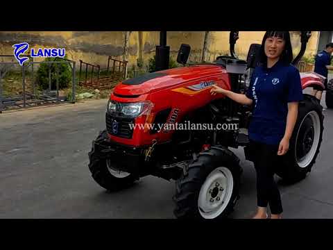 LANSU 30HP Multi-purpose mountain plowing agricultural orchard tractor