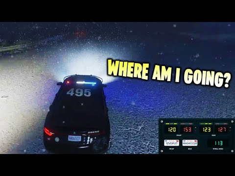 Brian Couldn't See 6ft Infront of Him During This Chase! | NoPixel RP | GTA RP