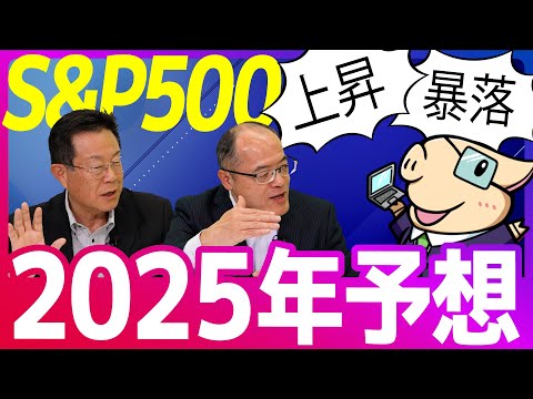 【2025年の予想】S＆P500は来年どうなる...？米国株の投資戦略を考える。