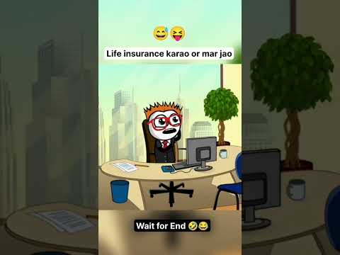 #hello 🤣🤣 || Life Insurance Karao Mar Jao 😂😂 #funny #comedy #shorts