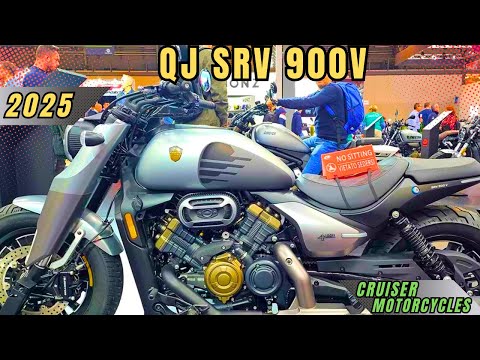 2025 QJ SRV 900V | New Cruiser Motorcycle with Bold Style and Comfort!