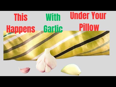 This Happens With Garlic Under Pillow – Garlic And Better Sleep Theory And Sleep Apnea