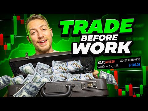 Trade Every Day Before Work to DOUBLE your INCOME