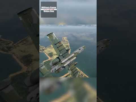 Warthunder@A-10 wepon test GAU-8 Avenger and gunpod #Shorts