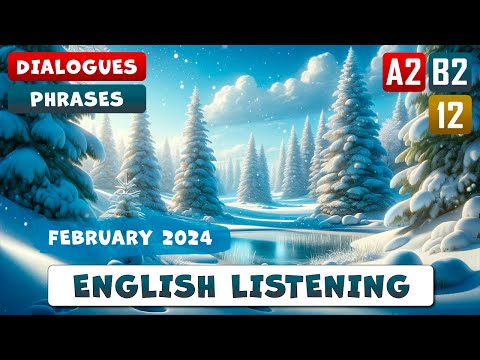 3 Hour English Listening Practice  | A2-B2 levels