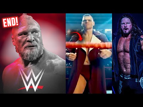 Brock Lesnar WWE CONTRACT END ❌! GoodBye | Red Raw ROPES BACK? AJ Styles RETURN | WWE News