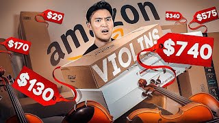 I Try Every Violin on Amazon 🎻