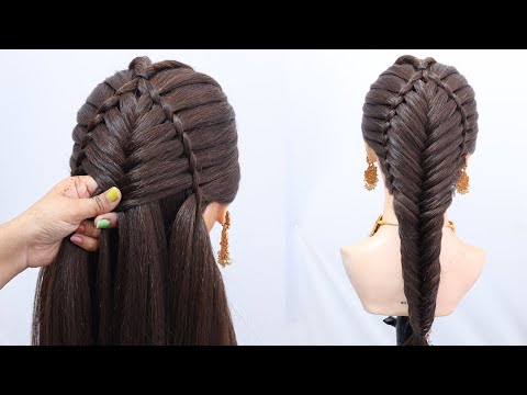 Beautiful long ponytail hairstyle for Wedding | hairstyle for girls & woman | new hairstyle 2024