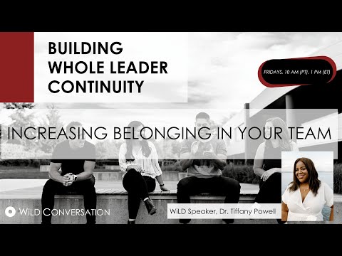 Increasing Belonging In Your Team