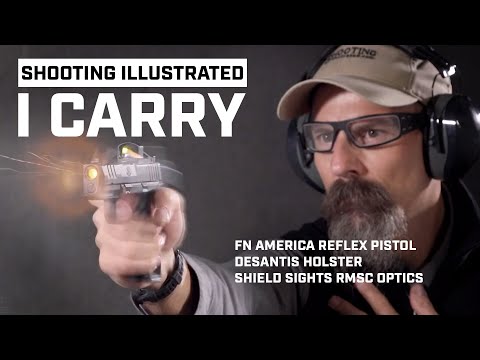 I Carry FN Reflex 9 mm Pistol in a DeSantis Holster