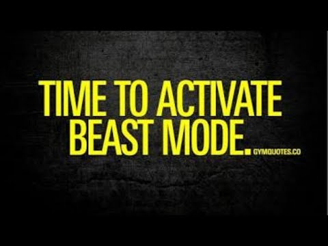 Turn on #BEAST Mode MOTIVATIONAL