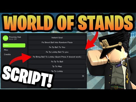 Roblox World Of Stands Release Script Hack | World Of Stands Script Auto Farm Pastebin 2024