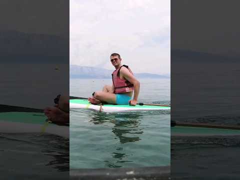 I Put A Underwater Scooter On A Paddleboard #underwater