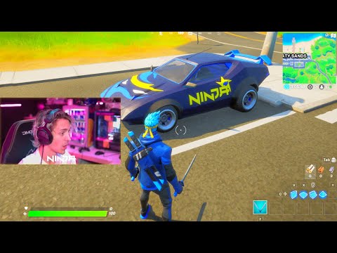 I created Fortnite Youtubers their *OWN* Cars!