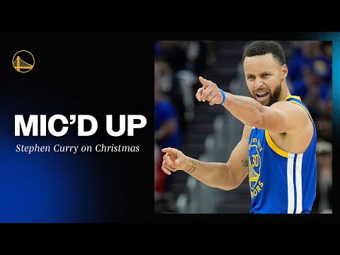 Stephen Curry MIC'D UP for Warriors vs. Lakers on Christmas