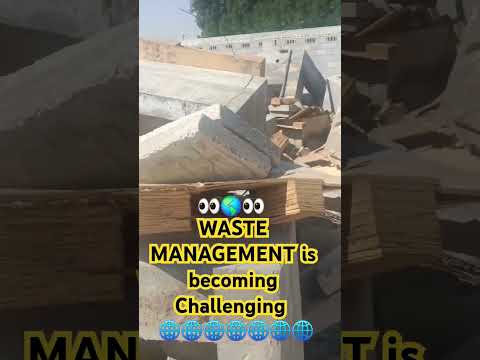 Waste Management Challenges #waste #waste #management #trainingzone #saudiaramco #viral #video #ksa