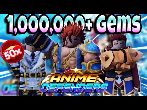 Can I Get All 3 New Secrets With 1,000,000+ Gems? | Anime Defenders