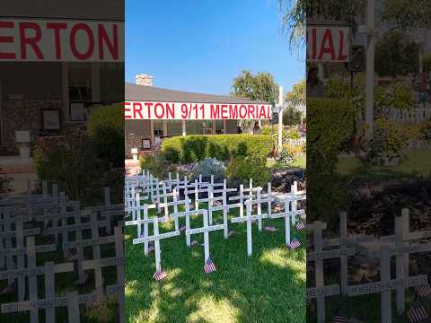 🇺🇸 FULLERTON 9/11 MEMORIAL #Fullerton #OrangeCounty #California #shorts