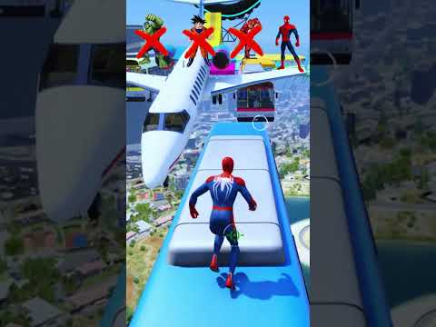 The Incredibles Challenge #207  #spiderman #ironman #batman #superman #gta5