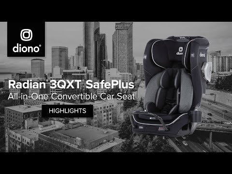 Diono® Radian® 3QXT® SafePlus™ | All-in-One Covnvertible Car Seat | Product Highlight | 2020-Present