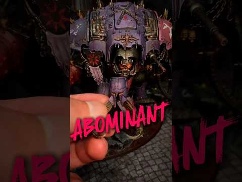 Now your nightmare comes to life! #40k #chaosknights #warhammer #chaos #abominant