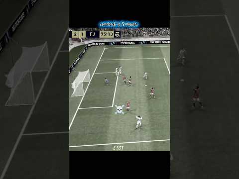 best ever comeback in efootball 24 mobile 😱 #efootball #trending #viral #shorts #mobilegaming