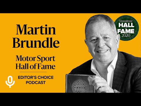 Podcast: Martin Brundle | Motor Sport Hall of Fame 2020