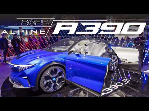 2025 Alpine A390 Fastback | A Game-Changer in EVs Car