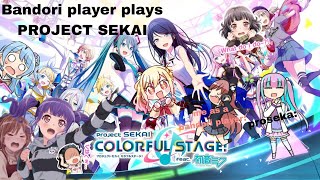 Bandori player plays Project Sekai!