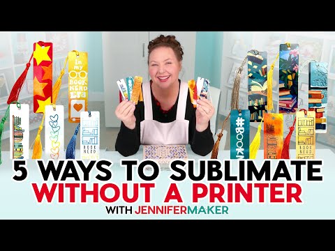 5 Ways To Sublimate Without A Printer | Fast, Easy, Cheap Ideas!