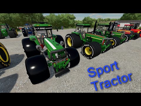 New Farming Machines – Vibrant Trains and Unique Tractors in Action - Test of new Objects