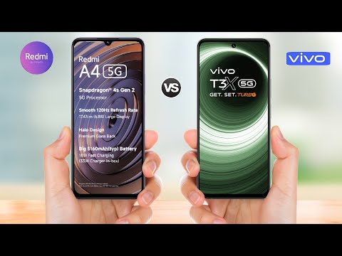 Redmi A4 5g vs Vivo T3x 5g || Full Comparison