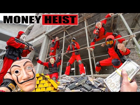 PARKOUR VS MONEY HEIST :Male policeman kills teammates,kills Boss to steal money and gold | Epic POV