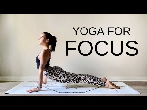 Energizing Vinyasa Yoga For Focus | 30-Min Practice + Meditation