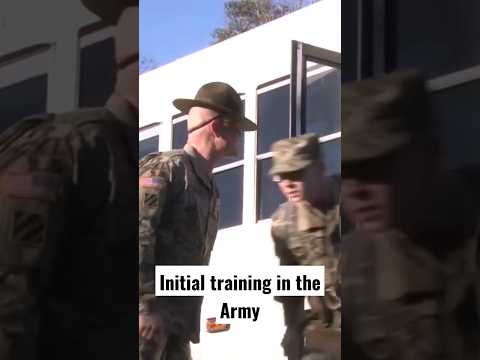 Initial training in the Army #usarmy #armylife