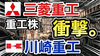 三菱重工、川崎重工の重工株がとんでもない●●に⁉︎決算や業績を見る！配当金や株価など