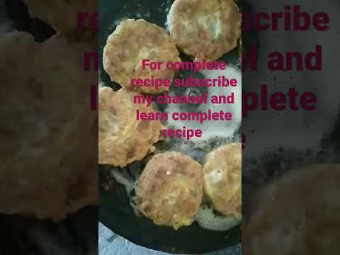 Potato cutlet recipe #sorts #cooking #quickrecipe