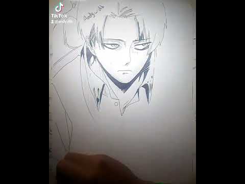 dibujitos de mi tik tok #levi #leviackerman #shingekinokyojin #atackontitan #ataquealostitanes