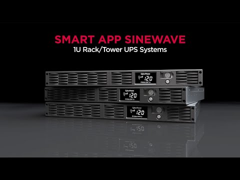 CyberPower Smart App Sinewave 1U Rack Tower UPS Feature