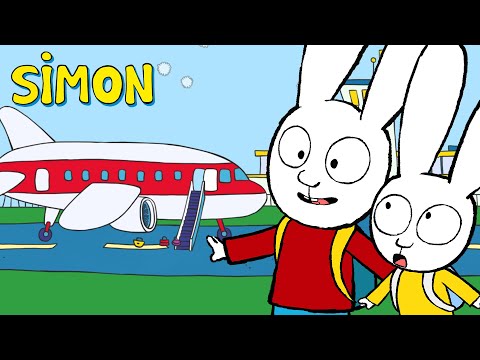 Simon’s First Flight Adventure – Ready for Takeoff! ✈️🌍 | Simon | Full episodes Compilation 1hr S1