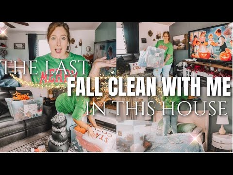 THE LAST FALL CLEAN WITH ME IN THIS HOUSE | KIMI COPE | CLEANING MOTIVATION