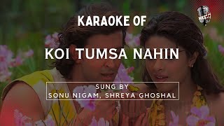 Koi Tumsa Nahin | Bollywood Karaoke Song With Lyrics | Hindi Karaoke Shop