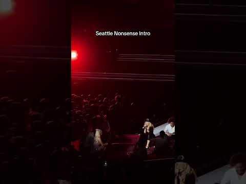 Sabrina Carpenter "Nonsense" intro in Seattle #music #pop #sabrina #sabrinacarpentertour #viralshort