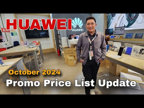 Huawei Promo Price List Update October 2024 | MatePad Series | MateBook Series | Pura 70 Series